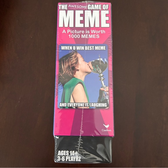 New, sealed THE AWESOME GAME OF MEME fun card game - Picture 4 of 4